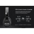 Bluedio UFO Bluetooth Headphones Over ear Wireless 3D Sound Patented 8 Drivers Headset with Built in Microphone Black