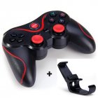 Bluetooth 3.0 Smart Phone Game Controller Wireless Joystick for <span style='color:#F7840C'>Android</span> iPhone Tablets PC Black_with bracket