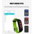 Bluetooth 4 0 Color Screen Smart Bracelet Heart Rate Monitor Sleep Activity Health Tracker Cycling Sports Wristband IP67 Waterproof Gift Ornament  green