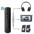 Bluetooth 4 1 Audio Receiver 3 5mm Aux Audio Receiver Adapter Bluetooth Receiver MP3 Auto Bluetooth Car Kit  green