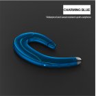 Bluetooth 4.1 Bone Conduction Headphones Sports Stereo Wireless Earphone Headset blue