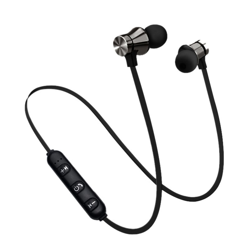 Wireless Magnetic In-Ear Earbuds Black