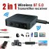 Bluetooth 5 0 Audio Receiver Transmitter AUX RCA 3 5MM 3 5 Jack USB Music Stereo Wireless Adapters Dongle black