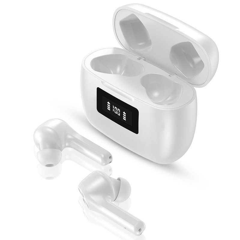 Bluetooth 5.0 Earphone Wireless Earbuds Headphone For Samsung iPhone Android IOS white