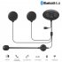 Bluetooth 5 0 Headset Motorcycle Helmet Intercom Ip65 Waterproof 1000m Intercom Headset 1PCS