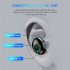 Bluetooth 5 0 Headset TWS Wireless Earphones Mini Earbuds Stereo Headphones Wireless Earphones white