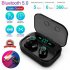 Bluetooth 5 0 Headset TWS Wireless Earphones Mini Earbuds Stereo Headphones Wireless Earphones black