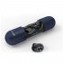 Bluetooth 5 0 In ear Headset Wireless Stereo Headphone Sports Running Earphone  HD Call blue