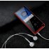 Bluetooth 5 0 Lossless MP3 Music Player 2 4 inch Screen Hifi Audio Fm Ebook Recorder MP4 Video Player Blue
