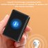 Bluetooth 5 0 Mp3 Player Full Touch Screen Portable Sports Music Player Fm Radio Recorder Black