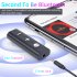 Bluetooth 5 0 Receiver For 3 5mm Jack Earphone Clip Type Wireless Adapter Bluetooth Aux Audio Music Transmitter black