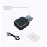 Bluetooth 5 0 Transmitter Receiver Mini 3 5mm AUX Stereo Wireless Bluetooth Adapter for Car Music Bluetooth Transmitter for TV black