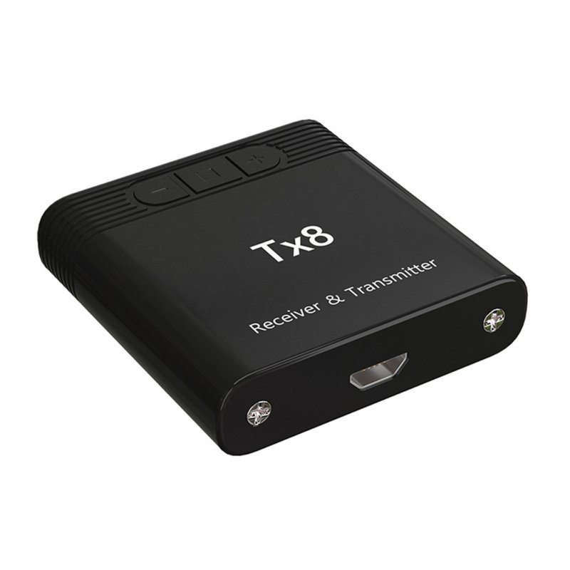 Bluetooth 5.0 Wireless 2 in 1 Transmitter Receiver Audio Adapter black
