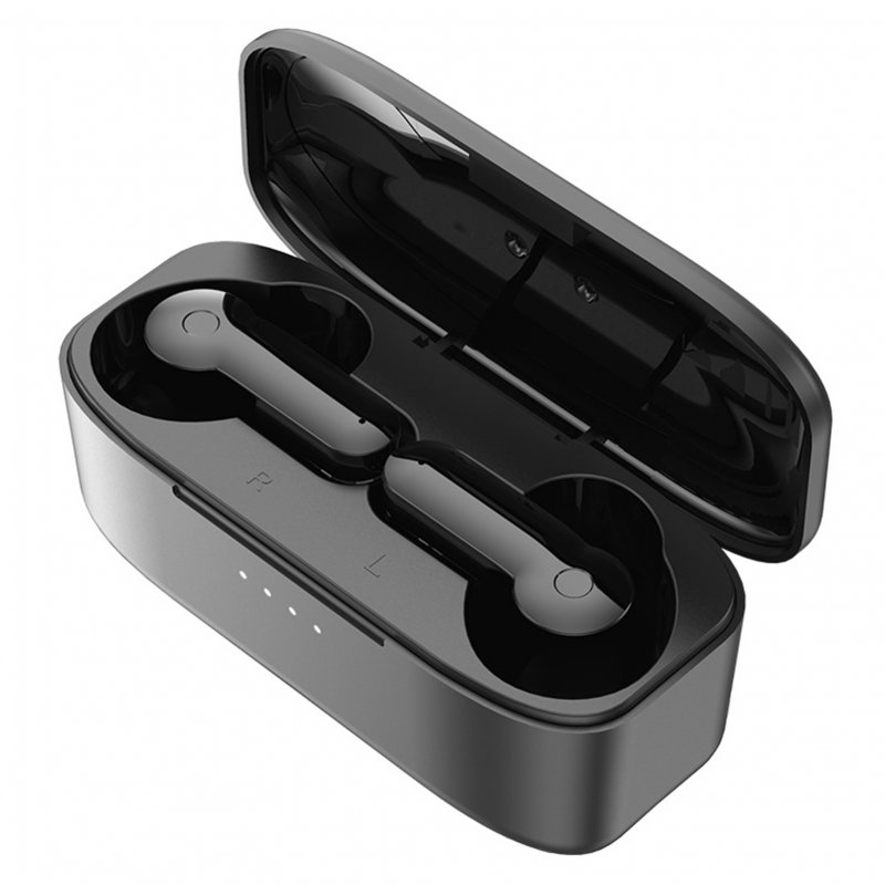 Bluetooth 5.0 Wireless Earbuds Xg11 Finger Touch Control Tws 9d Noise Reduction Automatic Pairing Headsets black