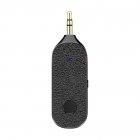 Bluetooth 5.1 Receiver Audio Adapter 3.5mm Aux Wireless Transmitter Car Handsfree Microphone Headphone Adapter black