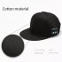 Bluetooth Audio Hat Headset Outdoor Wireless Bluetooth Binaural Speakers Sun Hat YX2 Volcano Black