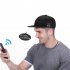 Bluetooth Audio Hat Headset Outdoor Wireless Bluetooth Binaural Speakers Sun Hat YX2 gray