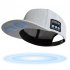 Bluetooth Audio Hat Headset Outdoor Wireless Bluetooth Binaural Speakers Sun Hat YX2 gray