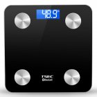 Bluetooth Body Fat Weighing Scale Digital Display with App for Connecting Mobile Devices