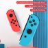 Bluetooth Controller Compatible for Nintendo Switch Oled Console Left Right Handle Wireless Gamepad left blue right red