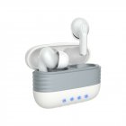 Bluetooth Earbuds 5 0 Wireless Earphone M30 TWS WaterProof Noise Reduction white