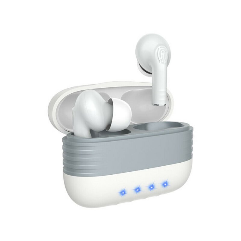 Bluetooth Earbuds 5.0 Wireless Earphone M30 TWS WaterProof Noise Reduction white