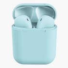 Bluetooth Earphone 5 0 HIFI Wireless Headphons Sport Earbuds Headset Touch Control With Charging Box For Smartphone Blue