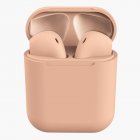 Bluetooth Earphone 5 0 HIFI Wireless Headphons Sport Earbuds Headset Touch Control With Charging Box For Smarthone Pink