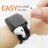 Bluetooth Earphone Fixed Band Shock Resistant Silicone Holder for Apple AirPods black