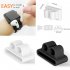 Bluetooth Earphone Fixed Band Shock Resistant Silicone Holder for Apple AirPods black