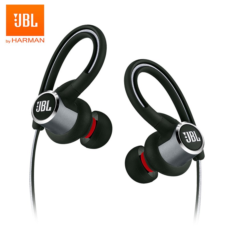 Wholesale JBL Reflect Contour 2.0 Ear Hook Type Wireless Bluetooth Sports Headset black From China