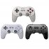 Bluetooth Gamepad Controller with Joystick for Windows Android macOS Video Games Supplies Black version bracket