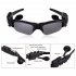 Bluetooth Glasses Stereo Wireless Headphones with Microphone Polarized Sunglasses Noise Cancelling Earphones Blue