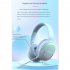 Bluetooth Head mounted Headphones Hifi Sound Subwoofer Wireless Gaming Headset With Rgb Lighting blue
