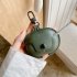 Bluetooth Headset  Case  Protective  Shell Simple Business Leather Case For Beats Studio Buds Dark green