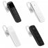 Bluetooth Headset Noise Canceling For Cellphones Wireless Single Ear With Microphone Earpiece For Trucker Driver 828 black boxed
