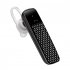 Bluetooth Headset Noise Canceling For Cellphones Wireless Single Ear With Microphone Earpiece For Trucker Driver 828 black boxed
