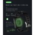 Bluetooth Heart Rate Blood Pressure Smart Watch Fitness Tracker Bracelet blue