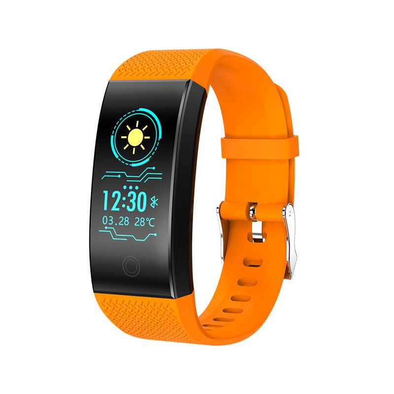 orange waterproof watch