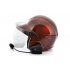 Bluetooth Helmet Headset For Motorcycles that features built in Intercom and a Built in Battery for safer communication when riding