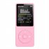 Bluetooth MP3 Music Player Lossless Portable Fm Radio External Ultra thin Student MP3 Recorder Pink