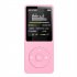 Bluetooth MP3 Music Player Lossless Portable Fm Radio External Ultra thin Student MP3 Recorder Red