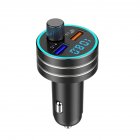 Bluetooth MP3 Player for Car Dual USB Charge black