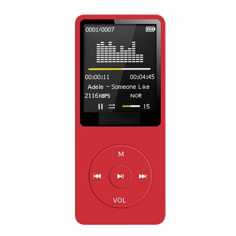 Bluetooth Mp3 Music Player Portable Fm Radio External Ultra-thin Recorder