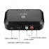 Bluetooth Receiver NFC USB Disk Music Reading Stereo Wireless Adapter 3 5mm AUX RCA Car Speaker Bluetooth Audio Receiver black