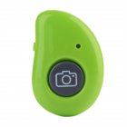 Bluetooth Self Timer Remote Control Wireless Mobile Phone Self Timer Stick Shutter  green