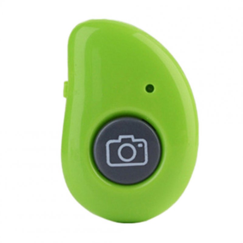 Bluetooth Self-Timer Remote Control Wireless Mobile Phone Self-Timer Stick Shutter  green