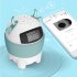 Bluetooth Smart Speaker AI Voice Function TF Card Lithium Battery Speaker gray