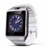 Bluetooth Smart Watch Touch Screen Multiple Languages Support SIM Card Mobile Phone Synchronization Black