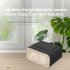 Bluetooth Speaker 15w Wireless Charging Led Alarm Clock Portable Fm Audio Black